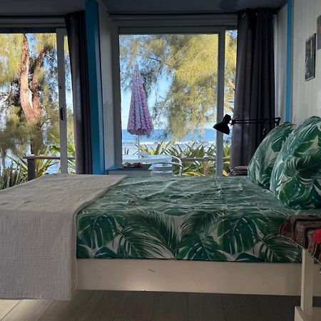 Bungalow Vue Lagon 180 Degre, La Maison Bleue Moorea Luaran gambar