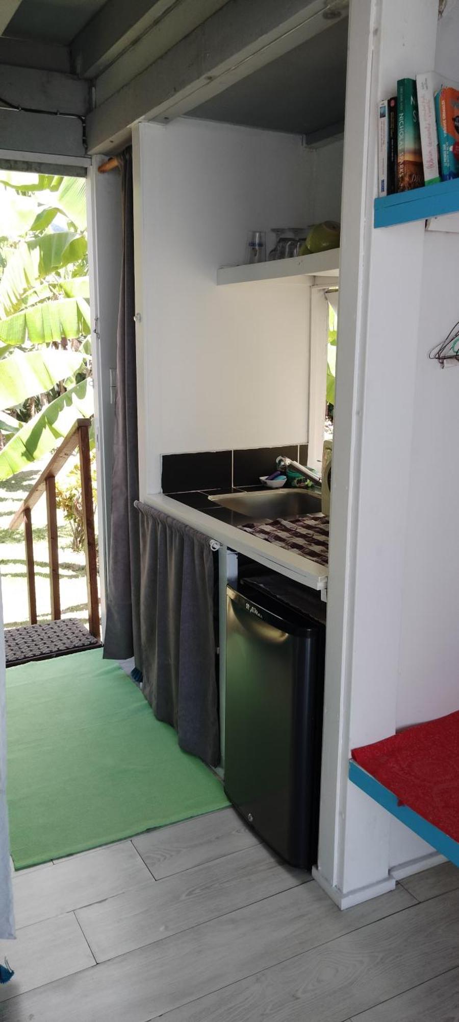 Bungalow Vue Lagon 180 Degre, La Maison Bleue Moorea Luaran gambar