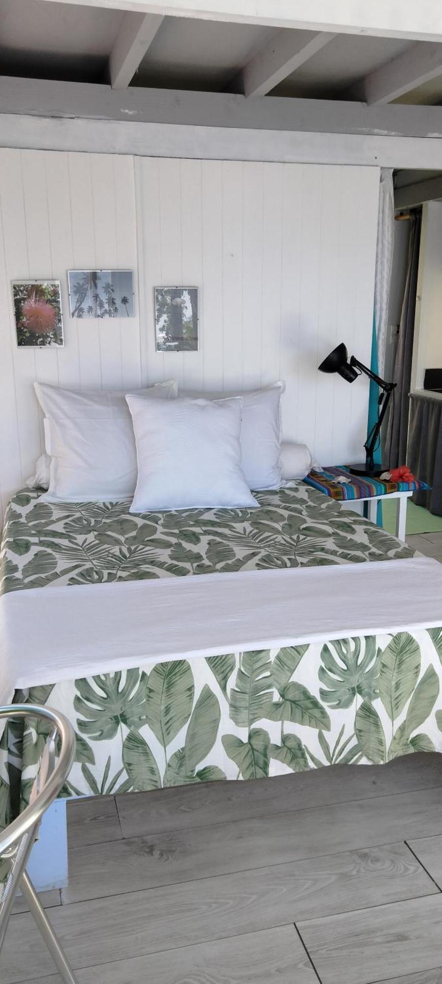 Bungalow Vue Lagon 180 Degre, La Maison Bleue Moorea Luaran gambar