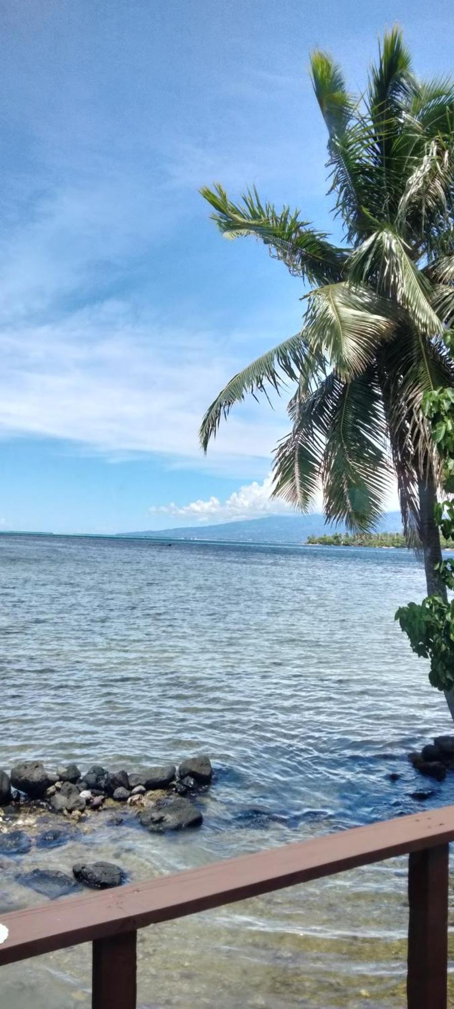 Bungalow Vue Lagon 180 Degre, La Maison Bleue Moorea Luaran gambar